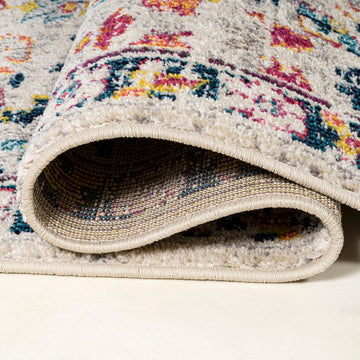 Alfombra Modern Persian Boho Floral Area Rug